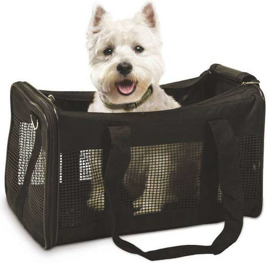 Vitakraft Dog/Cat Carrying Black Shoulder Bag for 12kg Pets L43xW25xH26cm