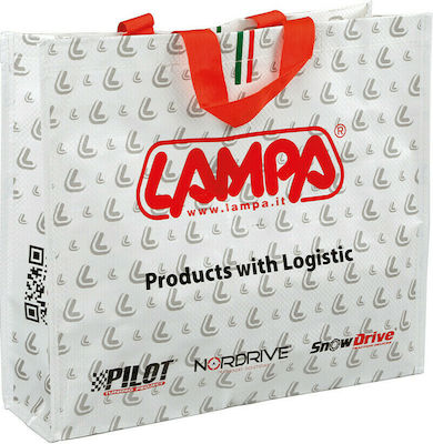 Lampa Verpackungstüte mit Griff 40x40x10cm Weiß 99218