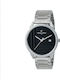 Pierre Cardin Geometric Men's Watch 42mm Battery with Silver Metal Bracelet