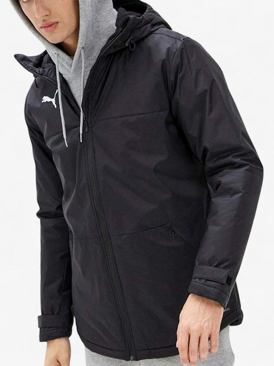 Teamfinal 21 Men's Winter Parka Jacket Black