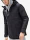 Teamfinal 21 Men's Winter Parka Jacket Black