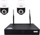 Andowl Sistem Integrat CCTV Wi-Fi cu 2 Camere 8MP