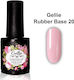 Gellie 20 Base Coat for Semi-Permanent Nail Polish Rubber 10ml