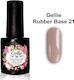 Gellie 21 Base Coat for Semi-Permanent Nail Polish Rubber 10ml