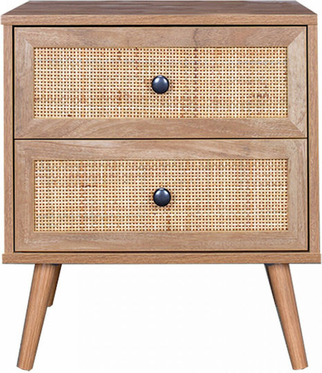 Oslo Ξύλινο Sonoma 50x39x55cm 086-000002 Oslo Ξύλινο Sonoma 50x39x55cm 086-000002