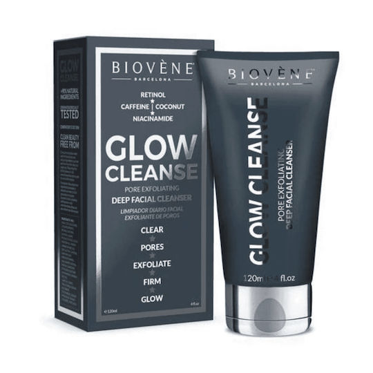 Biovene Glow Cleanse Пилинг И Скраб За Лице Крем За Почистване На Дълбоки Пори 120мл
