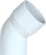 Drivasplast Γωνία Σωλήνα PVC Φ50mm 12741