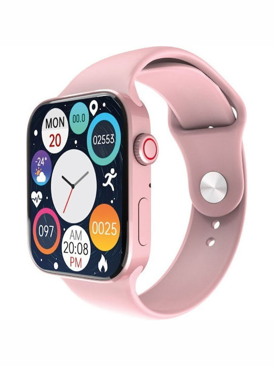 N76 Smartwatch with Heart Rate Monitor (Pink)