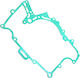 Piaggio Motorcycle Gearbox Gasket Flywheel Flange for Piaggio Beverly 400 872914