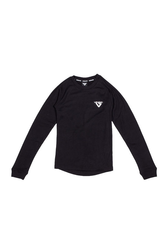 Venimo Kids Blouse Long Sleeve Black