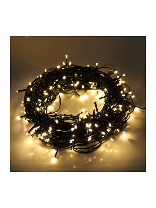 300 Weihnachtslichter LED 15für eine E-Commerce-Website in der Kategorie 'Weihnachtsbeleuchtung'. Warmes Weiß Elektrisch vom Typ Zeichenfolge mit Programmen Thirea