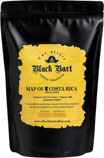 Black Bart Coffee Καφές Espresso Arabica Costa Rica Map Of Costa Rica σε Κόκκους 1kg