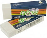 Groovy Eraser for Pencil and Pen 1pcs White