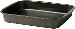 Accademia Mugnano Baking Pan Aluminum 25x35cm