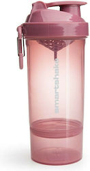 SmartShake Original 2Go Шейкър Протеин 800мл Пластмаса Розов