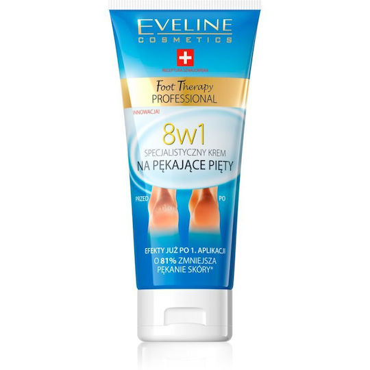 Eveline Foot Therapy For Cracked Heels Moisturizing Foot Lotion 100ml