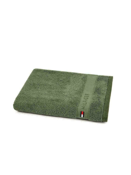 Tommy Hilfiger Bath Towel Legend 70x140cm Khaki Weight 540gr/m²