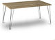 Rectangular Coffee Table Fiona Oaks L90xW55xH43cm