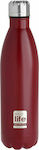 Ecolife Thermos Bottle σε Κόκκινο χρώμα 0.75lt