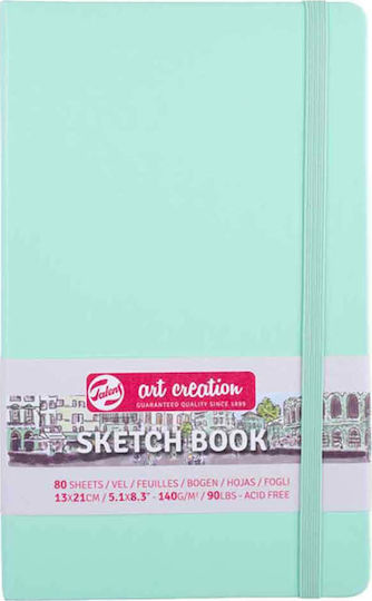 Royal Talens Μπλοκ Σχεδίου Sketchbook Art Creation Sketch Book Fresh Mint 13x21cm 80 Φύλλα