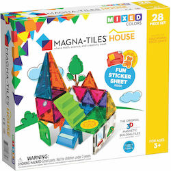 Magna-Tiles Joc de construcție magnetic Mixed Colors pentru copii de 3++ ani