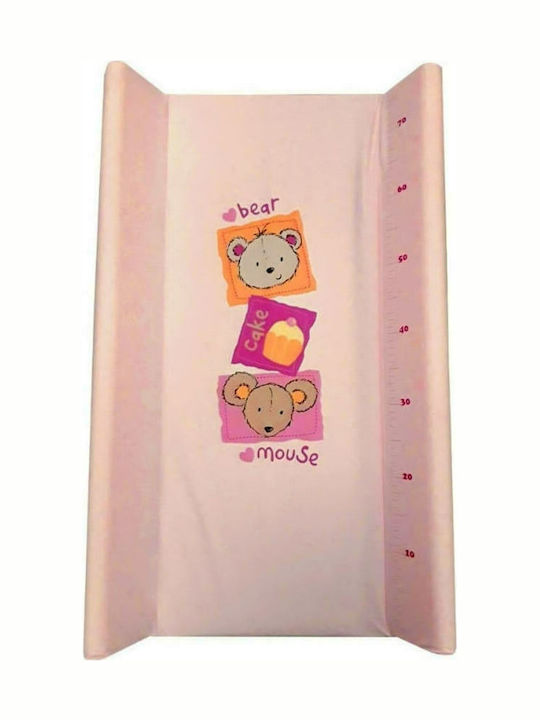 Lorelli Bear Cake Mouse 1013025 Fabric Hard Changing Pad Pink 50x70cm