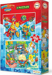 Kids Puzzle Superthings for 3++ Years 200pcs Educa