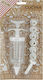 JK Home Decoration Σύριγγα Κορνέ Ζαχαροπλαστικής από Σιλικόνη 2τμχ 325144