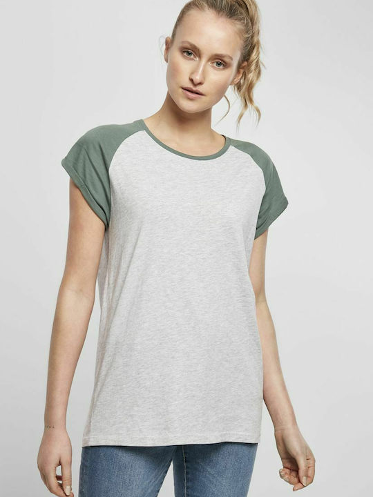 Urban Classics Bluza Damă Tricou Gri