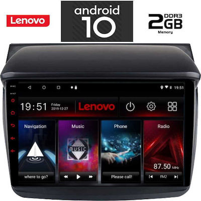 Lenovo Car-Audiosystem für Mitsubishi L200 2006-2015 (Bluetooth/USB/AUX/WiFi/GPS) mit Touchscreen 9" LENOVO X6855_GPS
