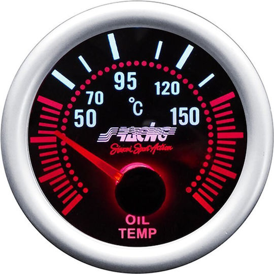 Simoni Racing Öltemperatur Für das Auto 52mm mit roter Beleuchtung