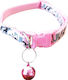 AGC AGC Katzenhalsband Mit Glöckchen 1×19-34cm Rosa