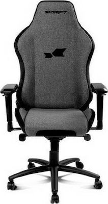 Drift DR275 Fabric Gaming Chair with Adjustable Arms Cloud