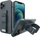 Hurtel Rope Back Cover Silicone 1mm Navy Blue (...