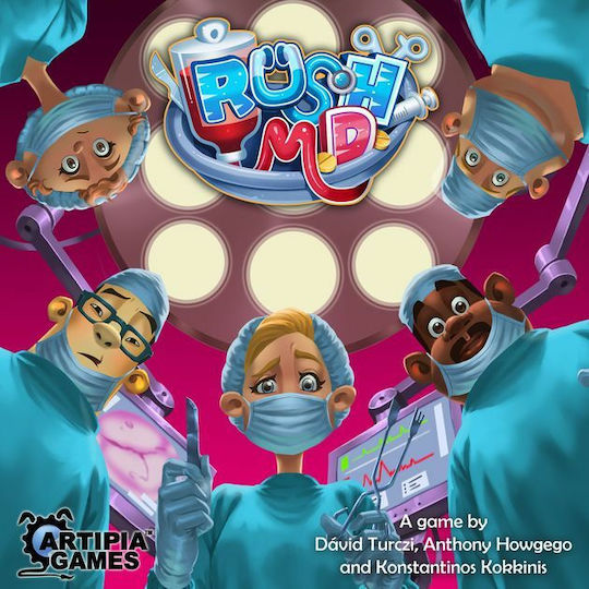 Board Game Rush M.D for 2-4 Players 5+ Years Old (EN) Artipia