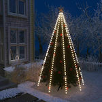 400 Lights LED 4m. Cold White type Octopus 1pcs