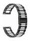 Dual Color Каишка Неръждаема стомана Black/Silver (Huawei Watch 3 / Huawei Watch GT 2 Pro - Часовник Huawei Watch 3 / Huawei Watch GT 2 ProHonor GS Pro - Чест GS Pro)