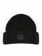 TB4583 Beanie Männer Beanie Gestrickt in Schwarz Farbe