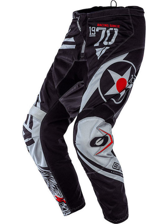 O'neal Elements Warhawk Καλοκαιρινό Ανδρικό Παντελόνι Motocross Μαύρο