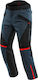 Dainese Tempest 3 D-Dry Iarna Bărbați Pantaloni Motocicletă Impermeabil Ebony/Black/Lava Red