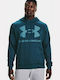 Rival Big Sweatshirt Fleece with Hood Navy