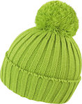 Result Ribbed Beanie Cap Green