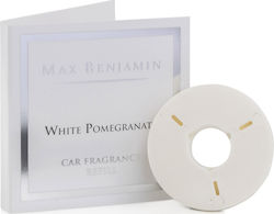 Max Benjamin Car Refill Air Freshener Air Vent White Pomegranate