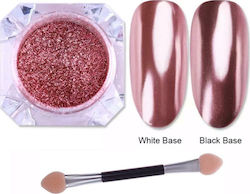 UpLac Mirror Effect Rose 05 Σκόνη Διακόσμησης για Νύχια σε Καφέ Χρώμα