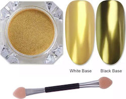 UpLac Mirror Effect Gold 02 Decorating Powder for Nails in Gold Color