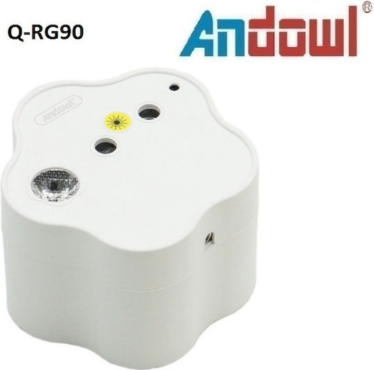 Andowl Led Kids Projector Lamp with Star Projection White