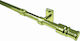 Extendable Metallic Curtain Pole Florida Single 135-225cm Gold