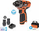 Krausmann U73012-22S Battery Impact Screwdriver 12V 2x2Ah