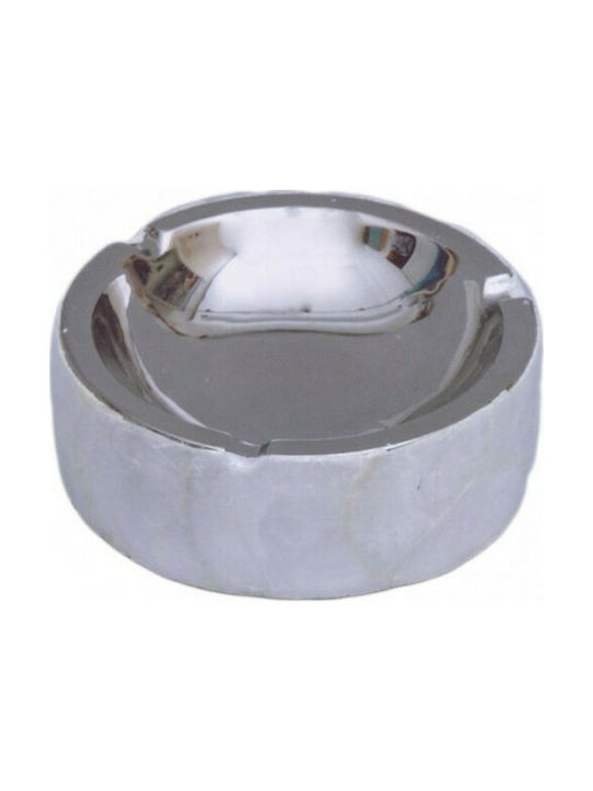 Ashtray Cigarette Ceramic Inox 1pcs
