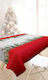 Saint Clair Weihnachtlich Fleckenfrei Tischtuch Stoff Rot L180xB145cm.